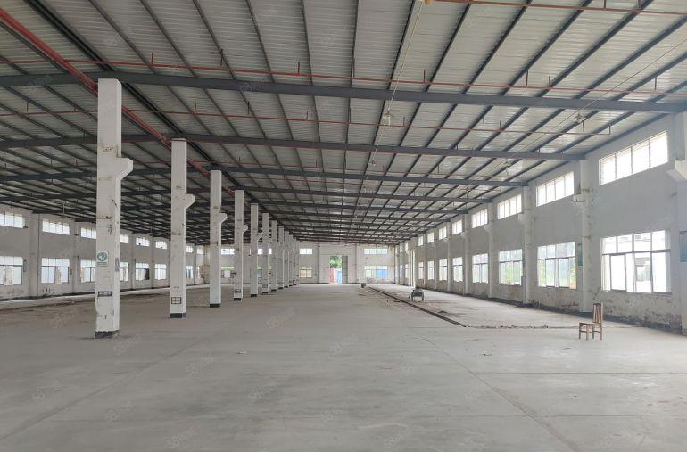 惠阳淡水高速旁滴水7米钢构厂房2400平带牛角低价出租可分租