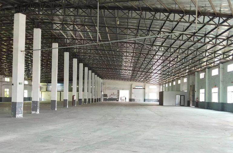 惠阳秋长独门独院钢构厂房5800平，现成装修办公室