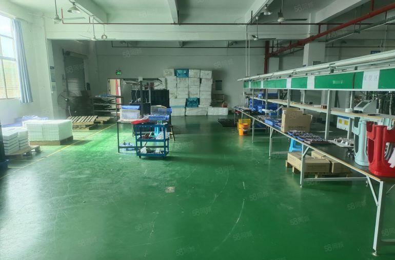 临深大亚湾淡水精装修电子车间原房东红本1200平零公摊出租