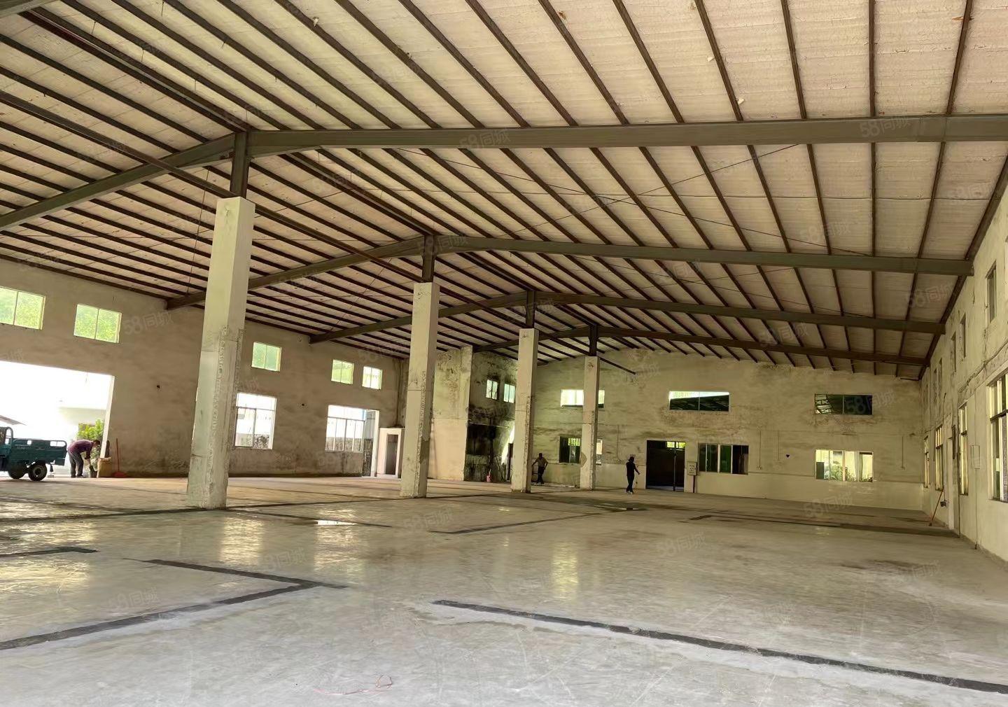 惠阳区新圩靠山边工业园钢构厂房滴水8米面积4125平方招租