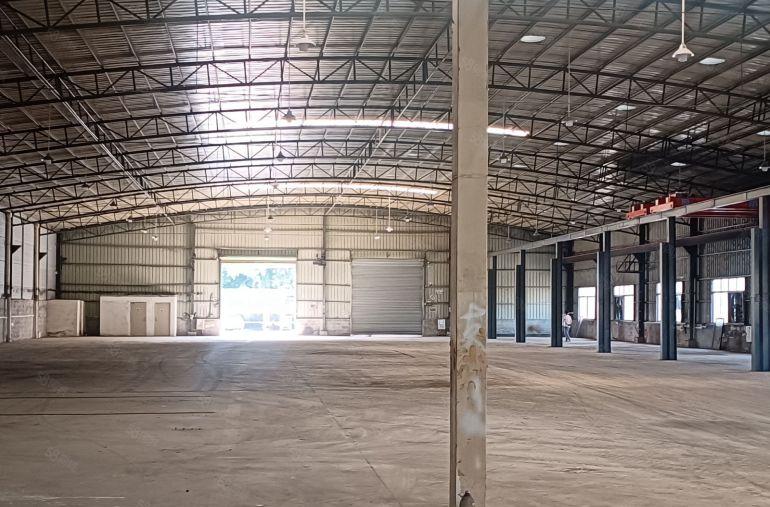 惠阳新圩205国道边原房东钢结构厂房3700平方米招租