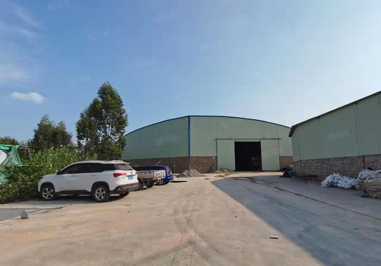 11元滴水8m钢构厂房。500起分租，破碎，颗粒无限制行业