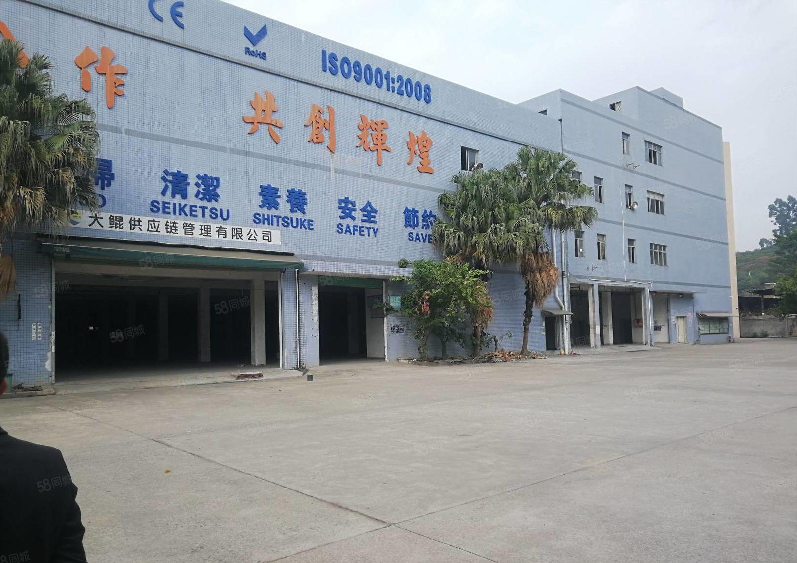 15元起租惠阳新圩10000平高速路口原房东标准独院厂房出租