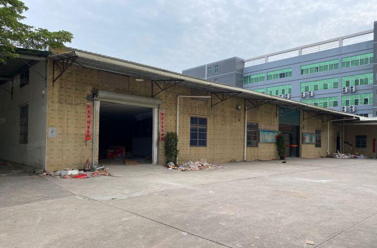 惠州独门独院钢结构厂房3300平空地大大车好进