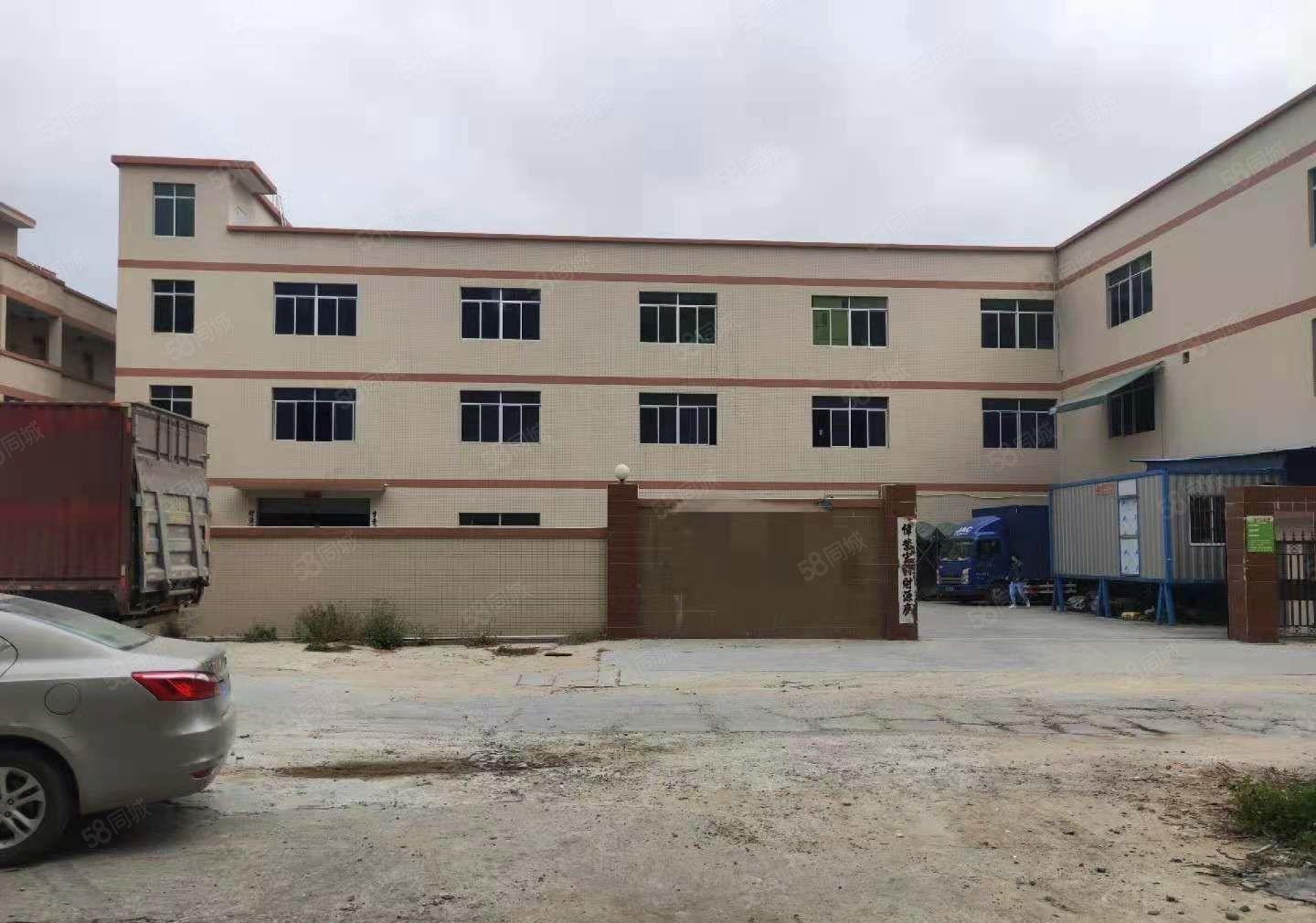 惠阳秋长洋纳村6650方独门独院红本厂房出租无公摊原房东村委