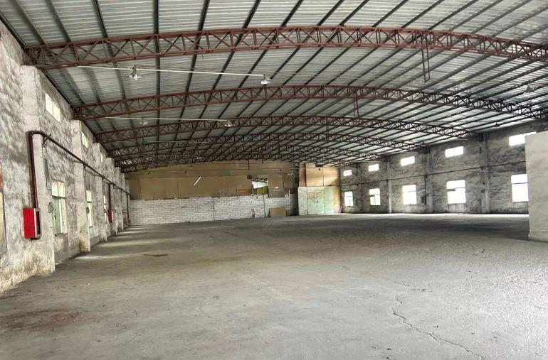 临深！惠阳秋长白石钢结构厂房实际面积1700平方有现成办公室