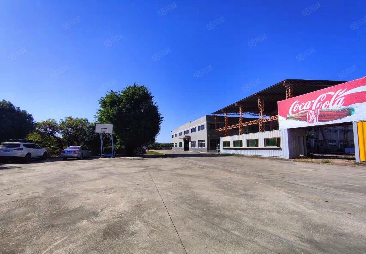 带航车！镇隆万里工业区独院钢构厂房5200平方拖头可进车间