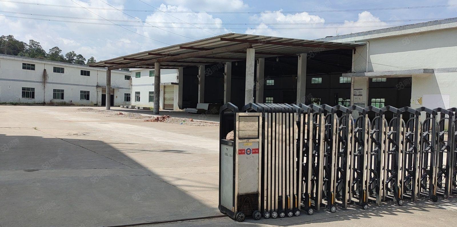 石湾一楼独院单一层钢构厂房出租15000平米大小可以分租