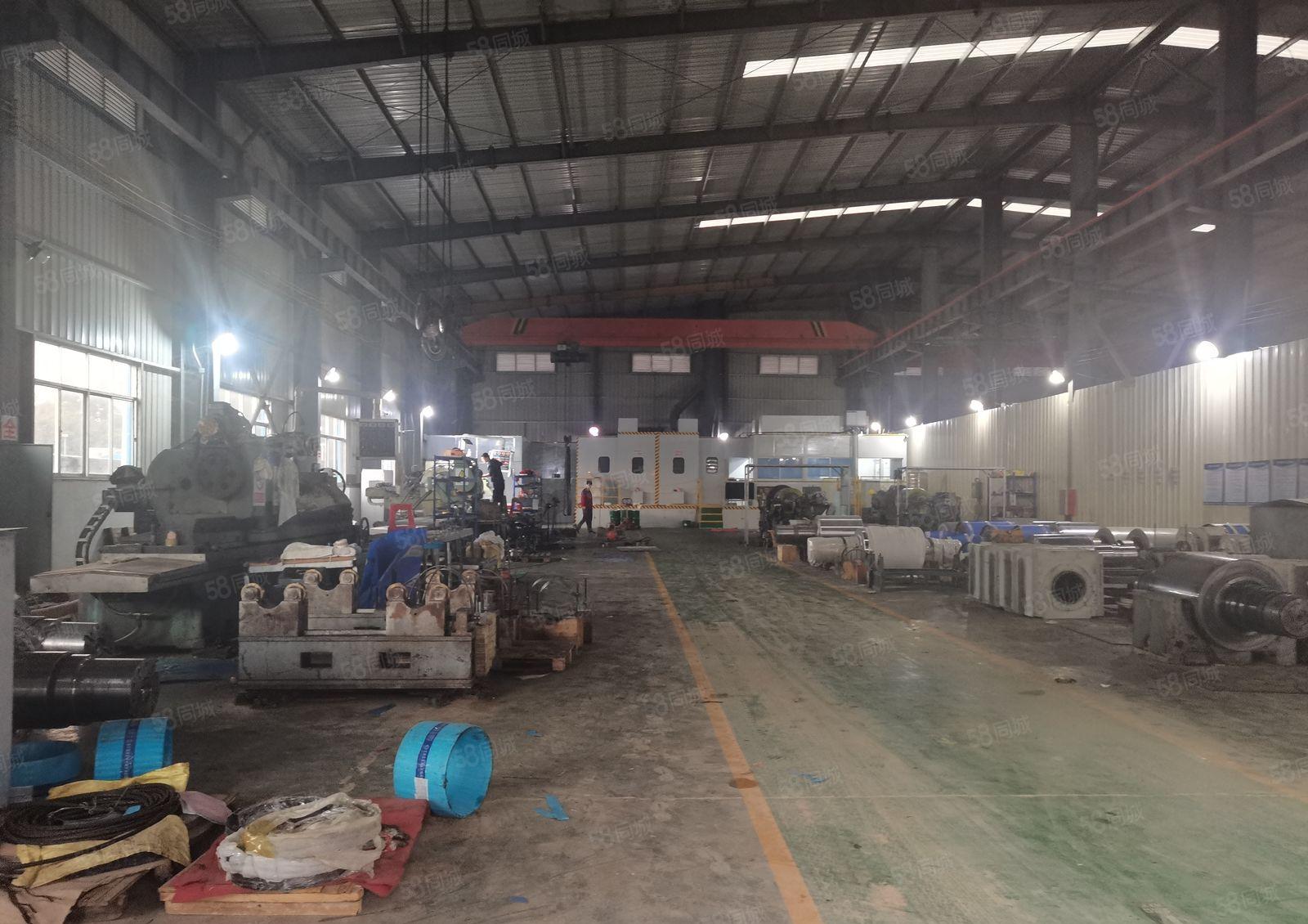 独院带行车钢构厂房，滴水9米，带1200平空地，可办环评厂房