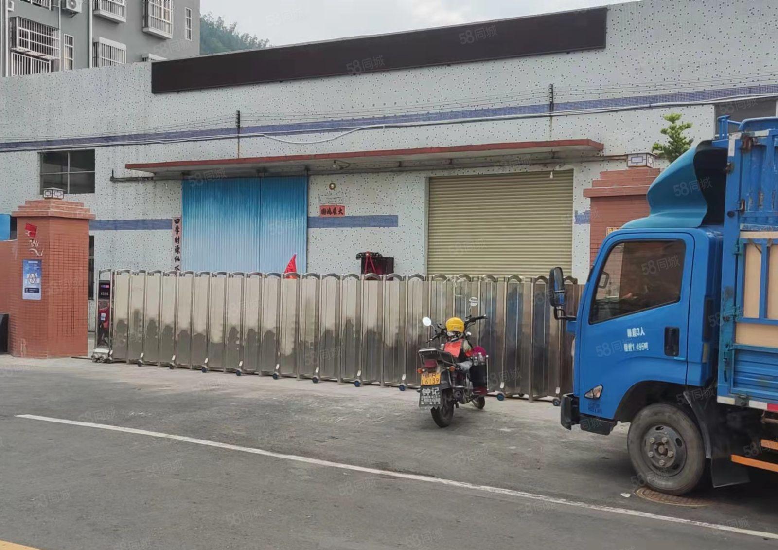 惠阳新圩长布4000平方独院钢构厂房出租 现成家私环保设备