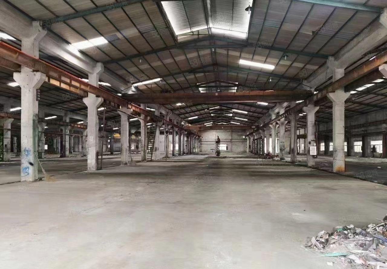 新圩长布独院滴水8米钢构厂房带行车9800平出租500平起分