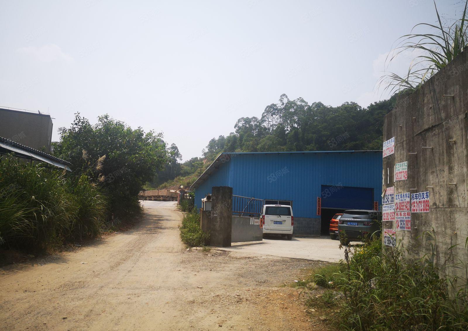 惠阳新圩新出原房东1150平房独院钢构厂房出租可做污染行业