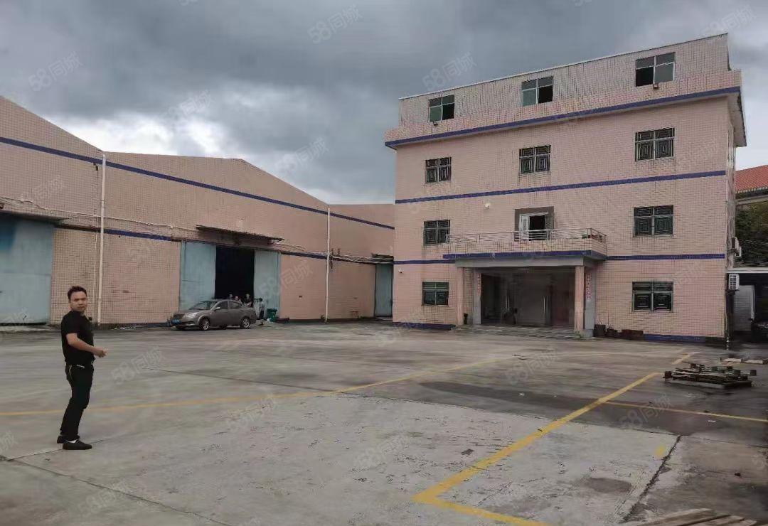 惠阳新圩高速口砖墙到顶钢构独院11090平滴水9米，空地超大