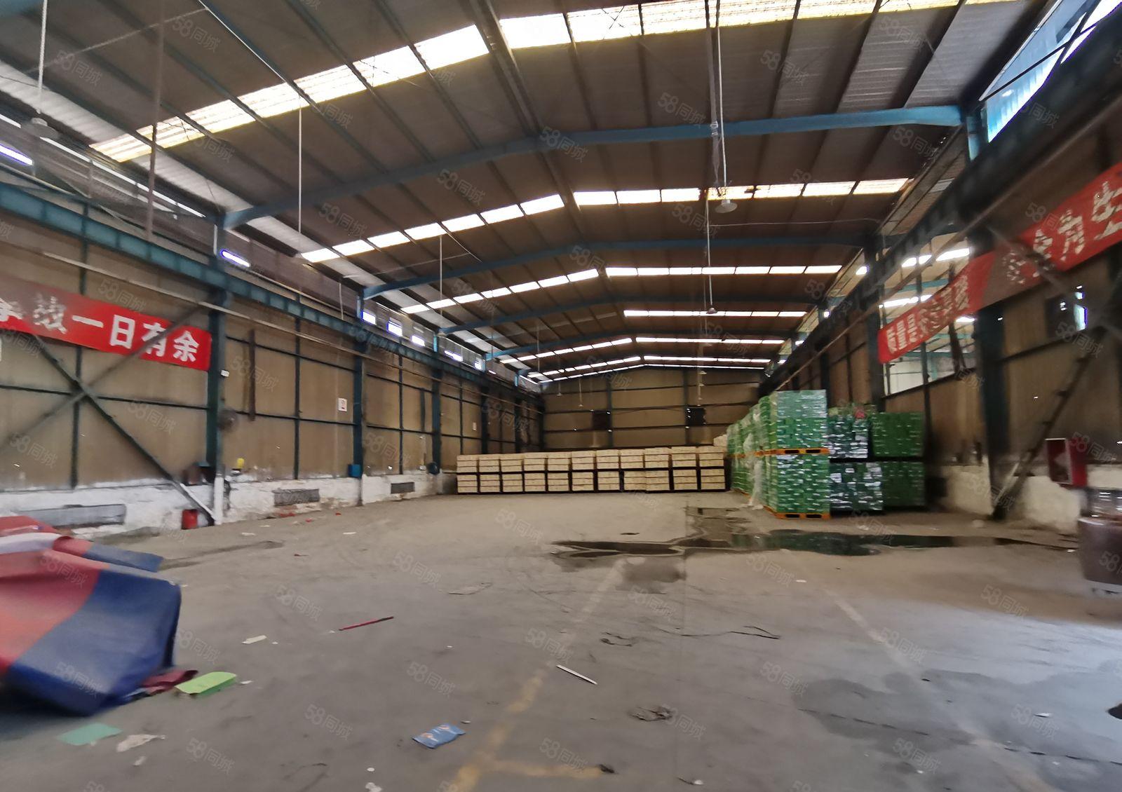 新墟花边岭工业区1400平独栋红本钢构厂房出租可分租可办环评