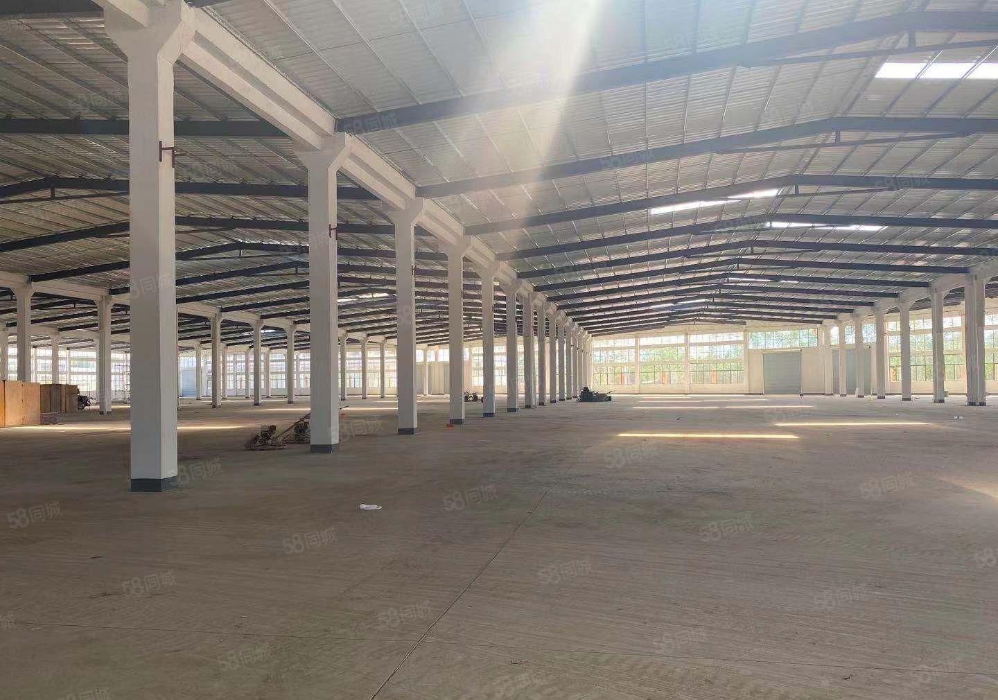 980平起分平山镇原房东滴水6.5米现成喷油环评钢构厂房