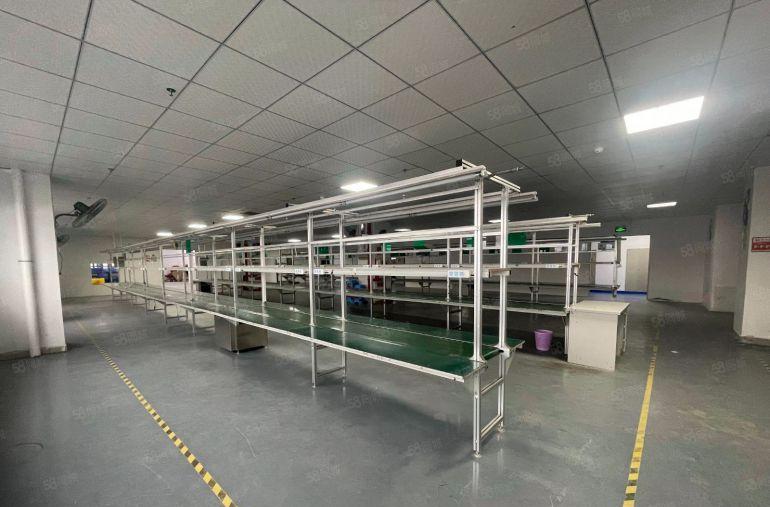 无转让费豪华装修厂房低价出租水电齐全流水线免费使用惠阳秋长