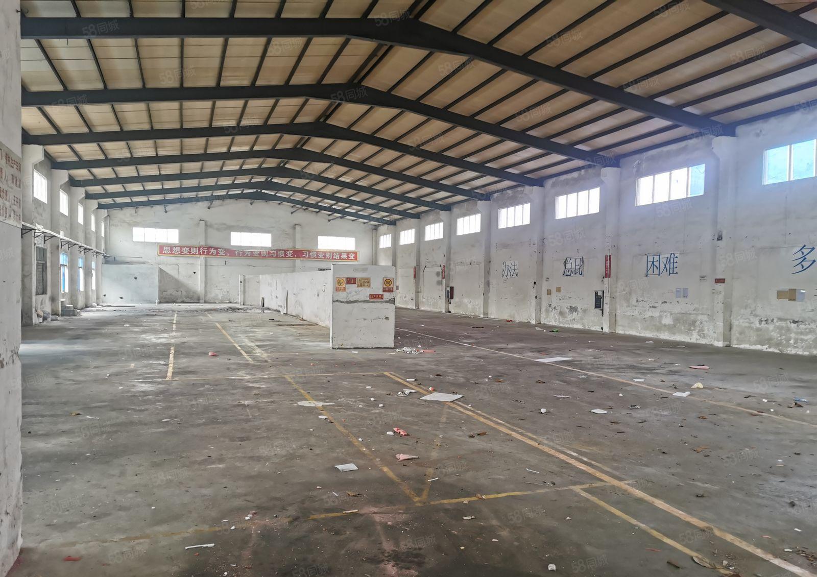 惠阳区秋长镇刚空出原房东按实际面积1800平方出租钢构厂房