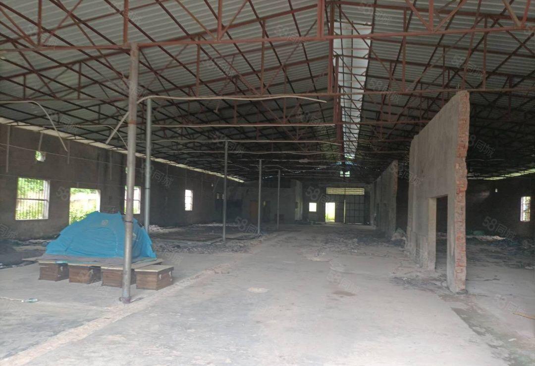 惠州永湖靠山边独门独院钢构厂房2000平招租，空地4000平