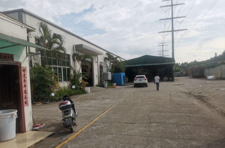 新圩长布高速路口旁原房东独院带大空地厂房实际面积出租