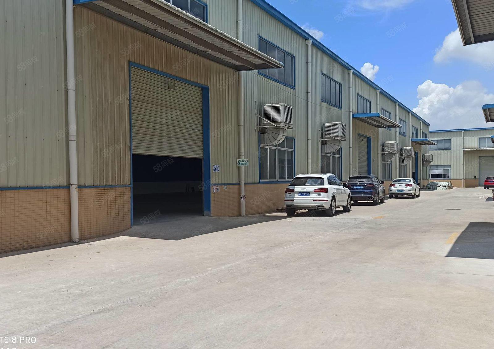 工业区新出8米高钢构厂房6500平，可分租