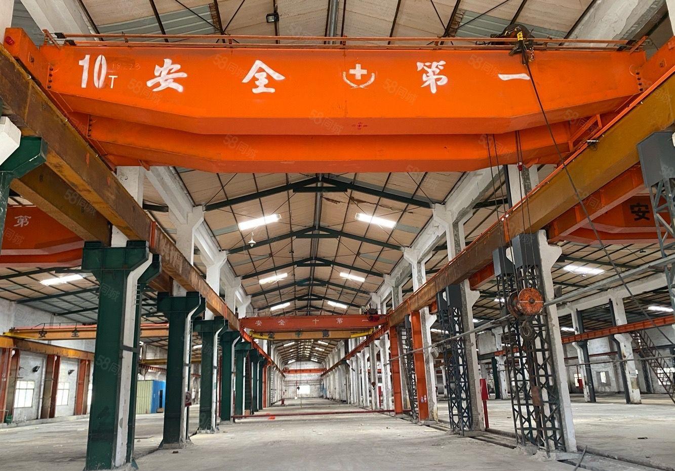 惠阳新圩高速路口11090现成行车重工业厂房出租高9米大空地