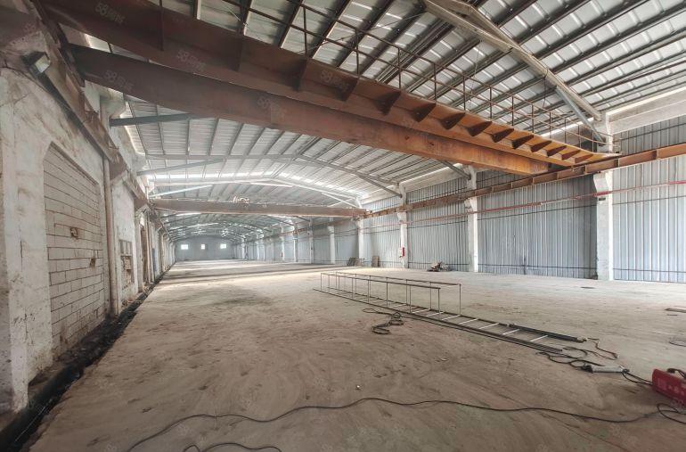 长布原房东带3吨航车大空地2000平钢构厂房仓库出租