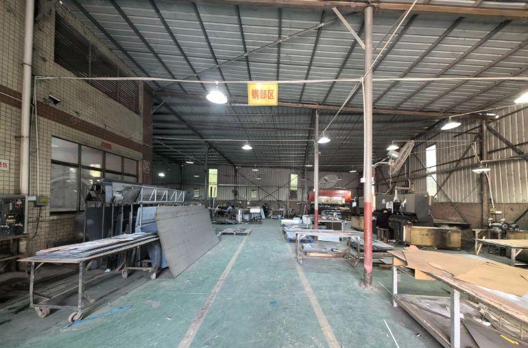 惠阳沙田现成家具喷油环评原房东独门独院钢构4000平厂房出租