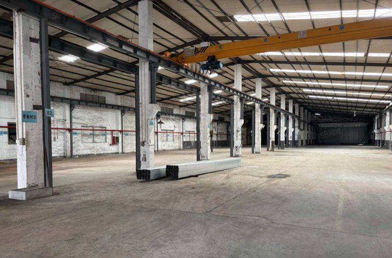 13元！独院滴水8米空地大钢结构厂房仓库2000平出租