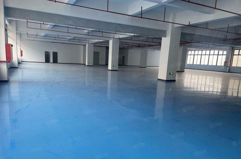 新圩塘吓工业区新出楼上单层面积2000平现成装修厂房低价出租