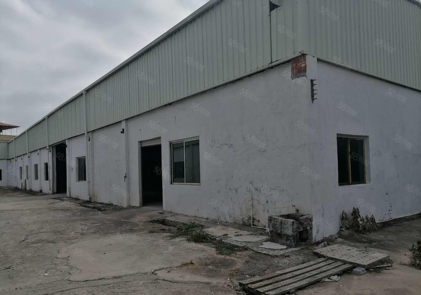惠阳新圩2800独院钢构厂房仓库出租大空地原房东可办环评