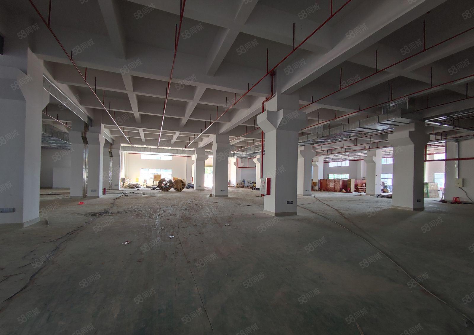 （淡水工业园1.2.3楼带牛角）原房东厂房出租5万平米。