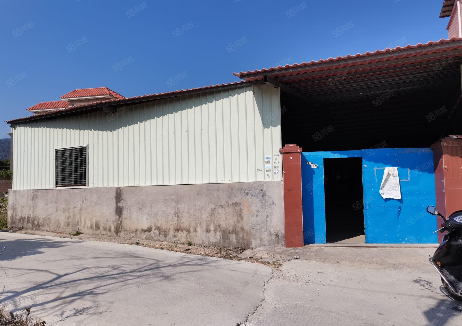 9元独门独院1000平方新圩塘口原房东钢构厂房仓库出租无公摊