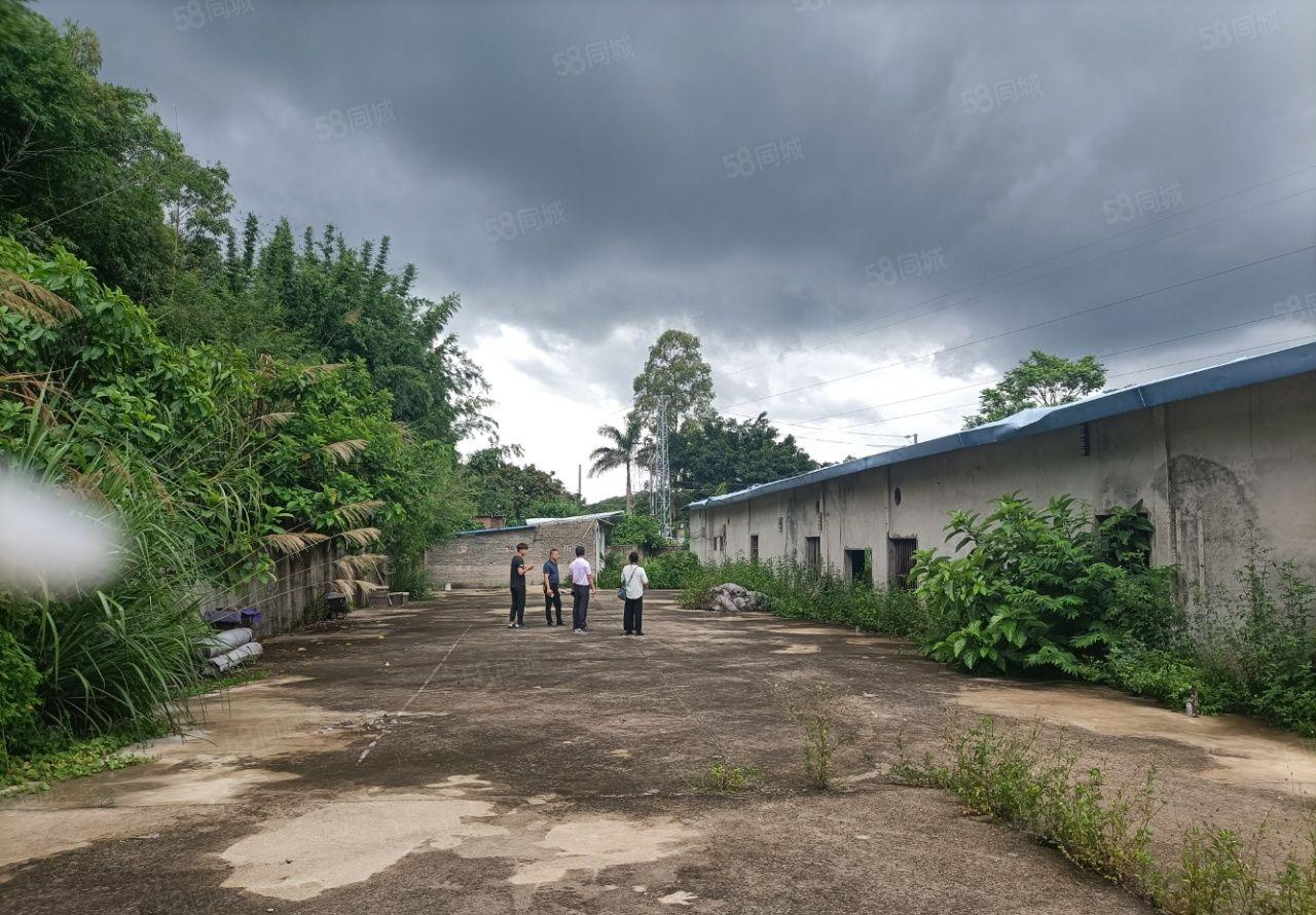 惠州永湖靠山边独门独院钢构厂房2000平招租，空地4000平