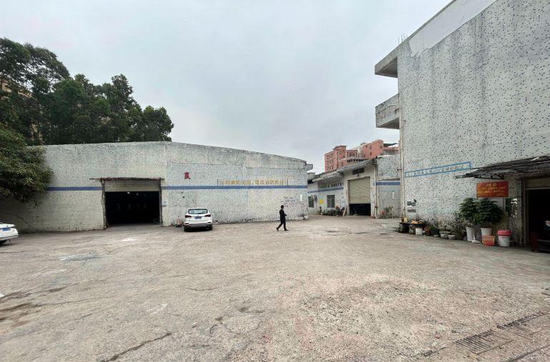 临深！惠阳秋长白石钢结构厂房实际面积1700平方有现成办公室