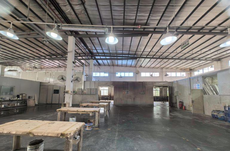惠阳维布现成家具喷油环评设备钢构滴水7米3000平方厂房出租