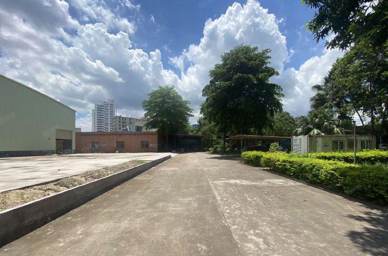 惠阳新圩9米高3000钢构厂房低价出租空地免费使用