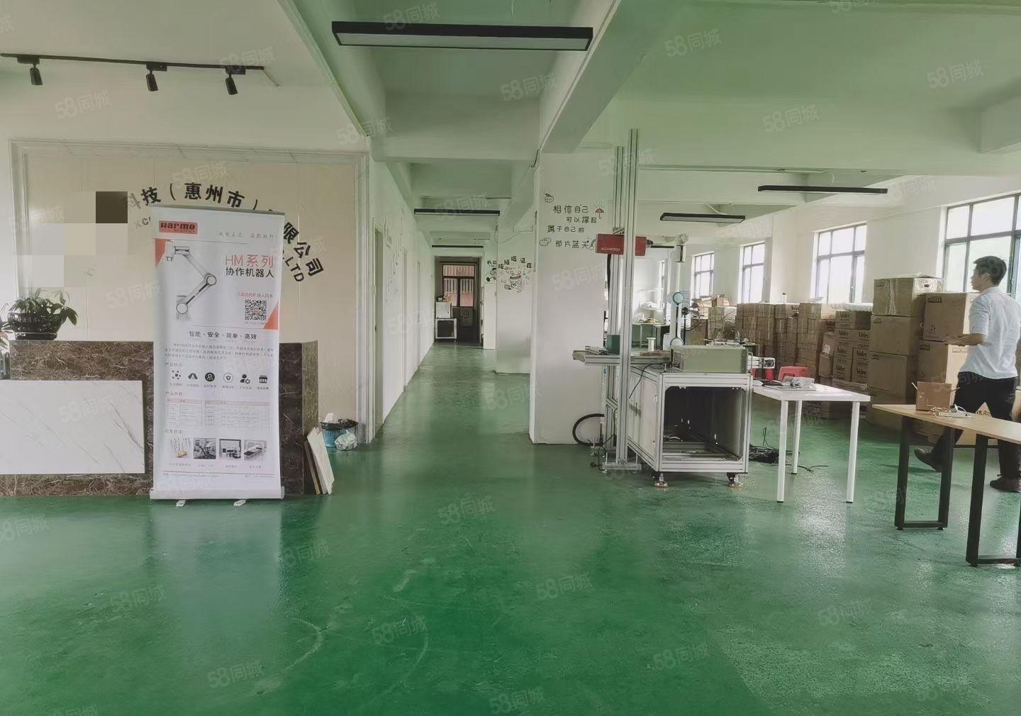 秋长镇白石工业区豪华装修三楼650平厂房出租可办环评