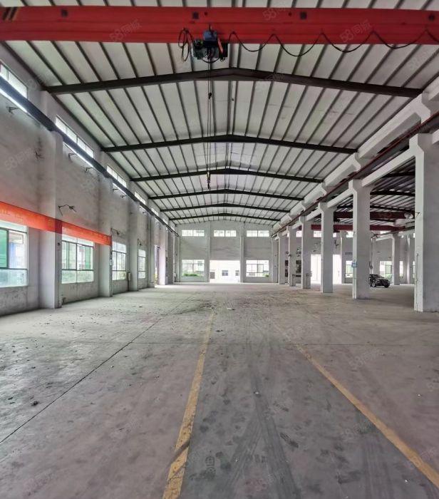 惠阳三和独门独院滴水10有现成行车的钢构厂房出租