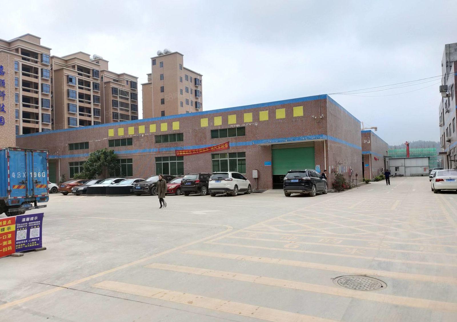 惠阳新圩原房东工业园1000平方独栋钢构厂房出租实量面积有证