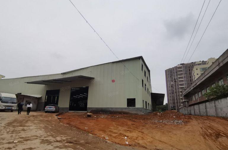 新圩花边岭工业区水滴十米单一层原房东红本钢构厂房出租可分租