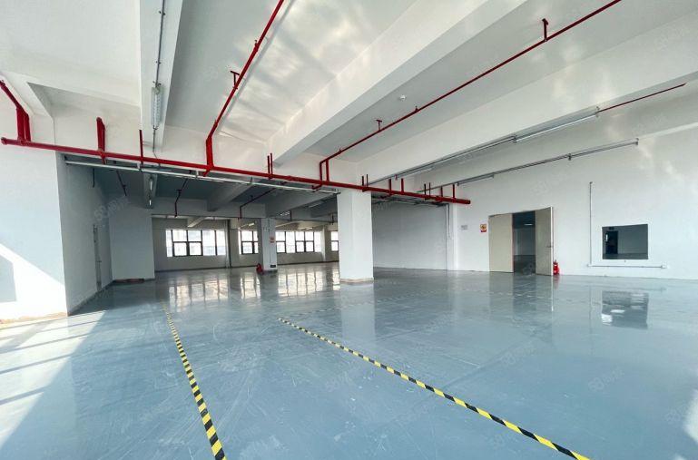 大亚湾西区临深新出一千平带地坪漆楼上厂房十块低价出租！空地大