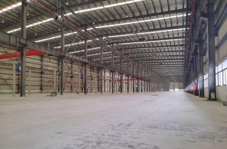 独栋钢结构高度12米，空地超大，厂房出租，面积4200平方米