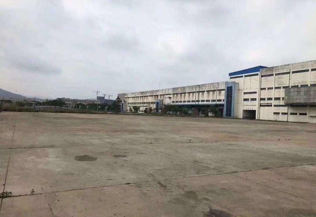 大亚湾1万平临深厂房出租 带行车 层高14米 空地2万可分租