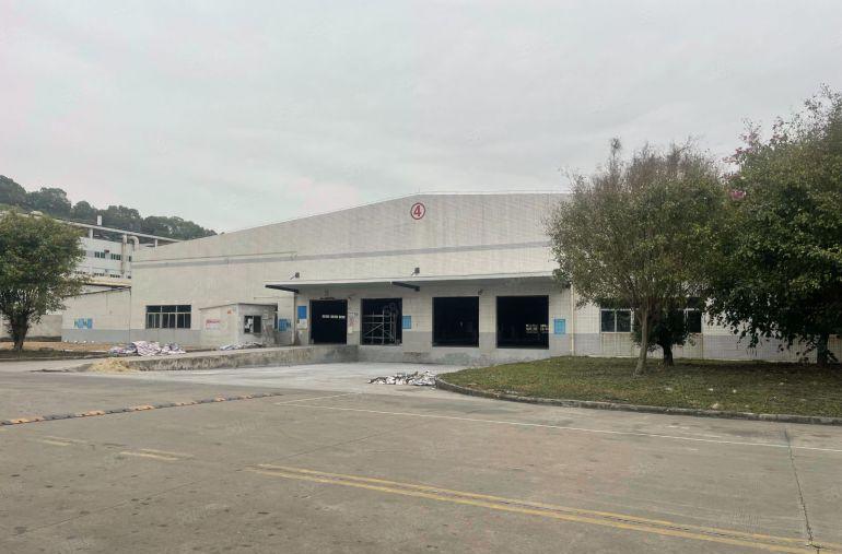 15元！大亚湾临深6000平带牛角钢构厂房仓库出租