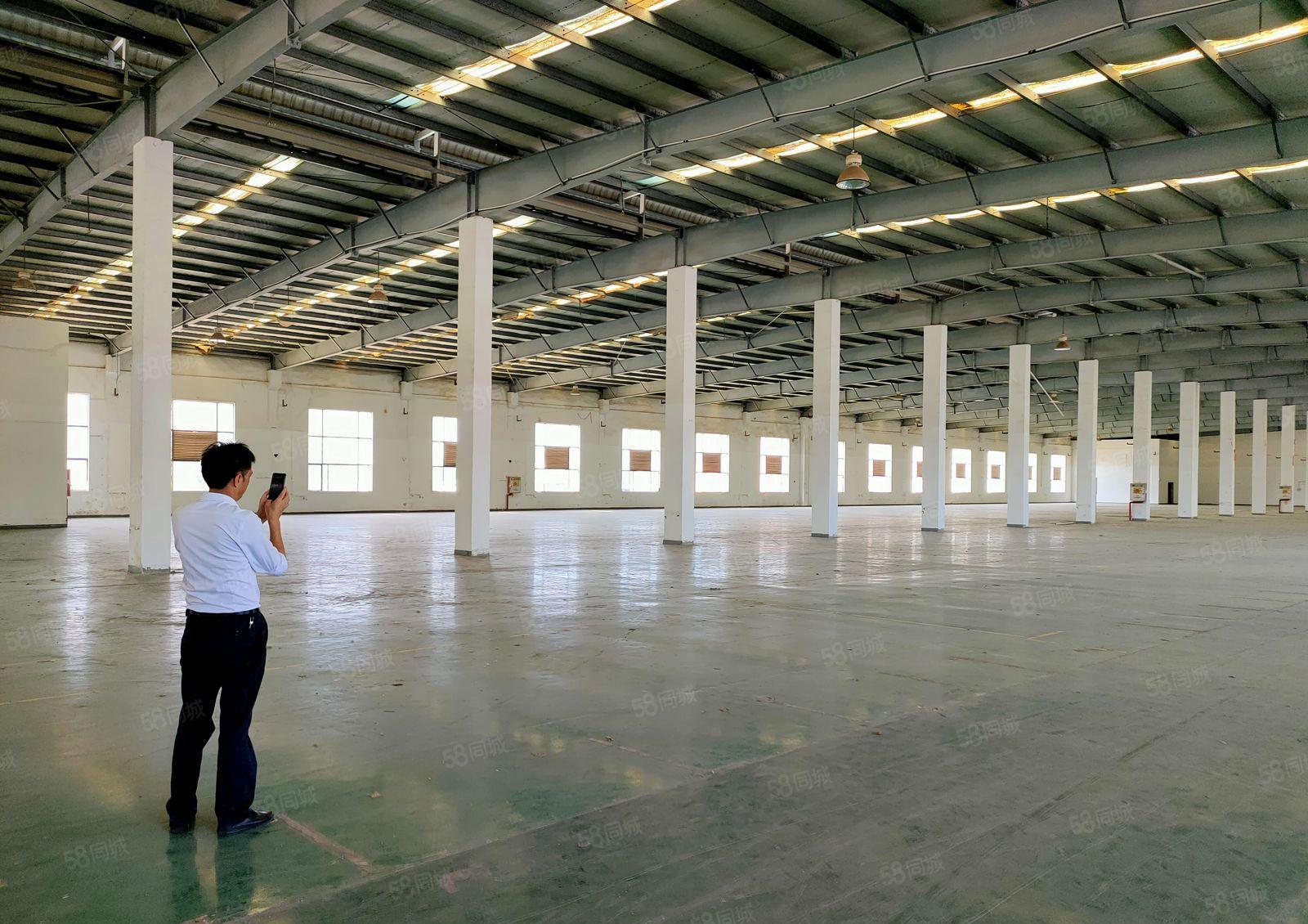 大亚湾工业园厂房分租一楼6800平，二楼12000平