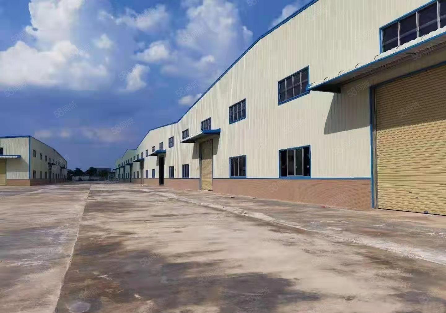 博罗县占地6万方建筑4万方钢结构厂房出租，国土证，工业用地！