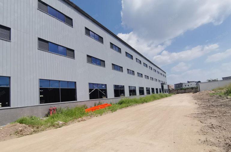 胜丰工业园附近滴水13米单一层原房东红本钢构厂房出租可分租