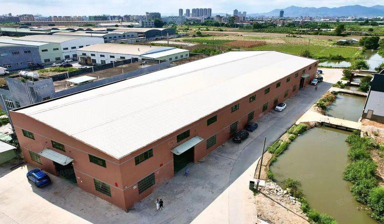 园洲独院厂房出租4450平方，带地坪漆，可办环评，可以分租！