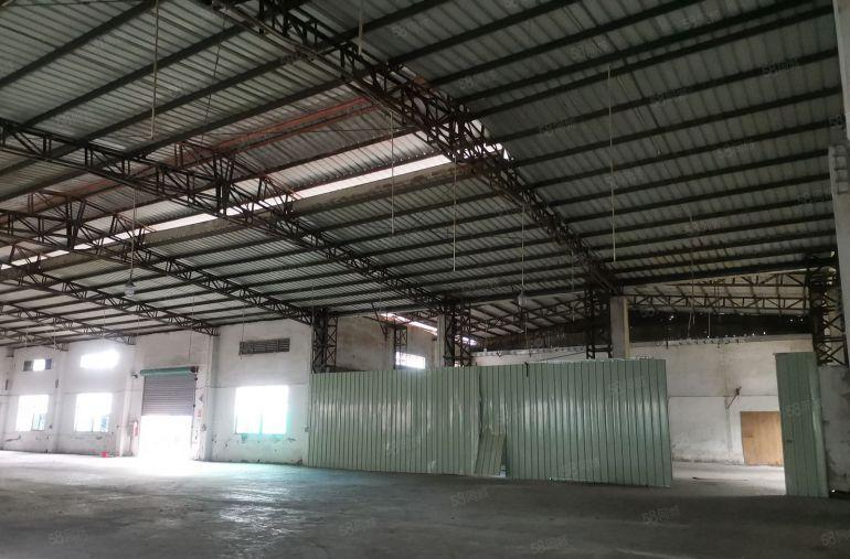 龙溪原房东厂房出租，独院砖墙到顶单一层钢结构，滴水七米