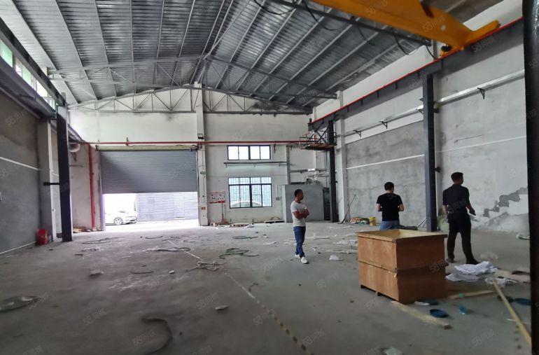 博罗园洲上南第二工业区高10米原房东红本钢构厂房出租可分租